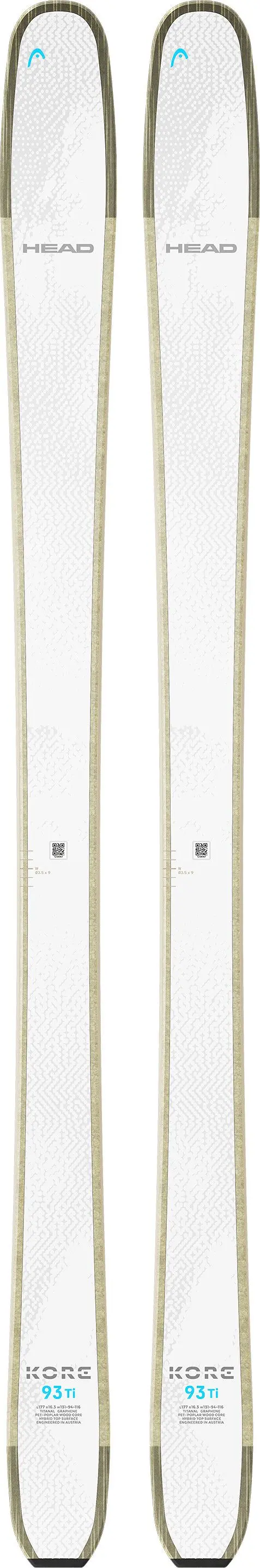 Head Women's Kore 93 Ti White/blue
