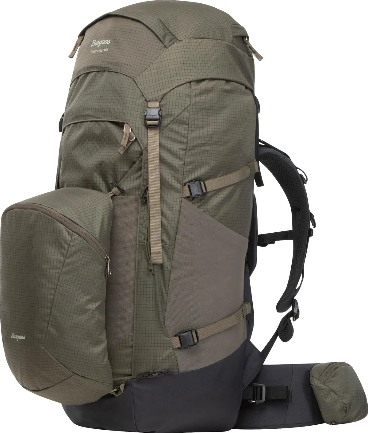 Bergans Trollhetta 100 Dark Green Mud