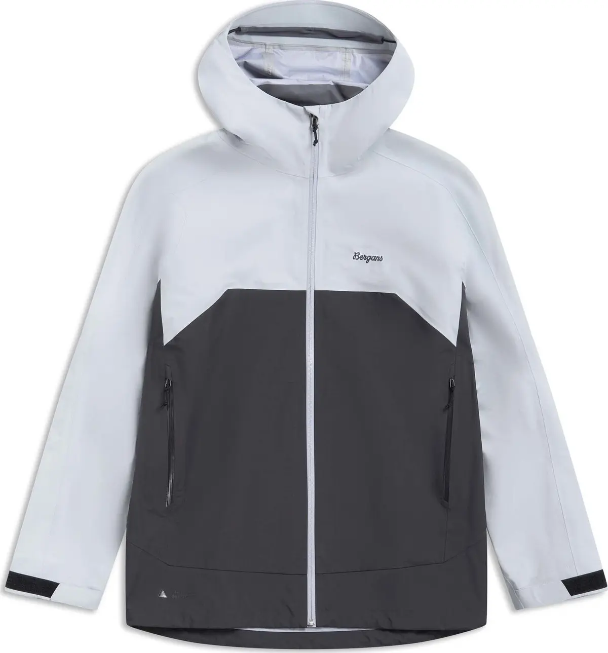Bergans Men's Vaagaa 3L Shell Jacket Pearl Grey/Dark Shadow Grey