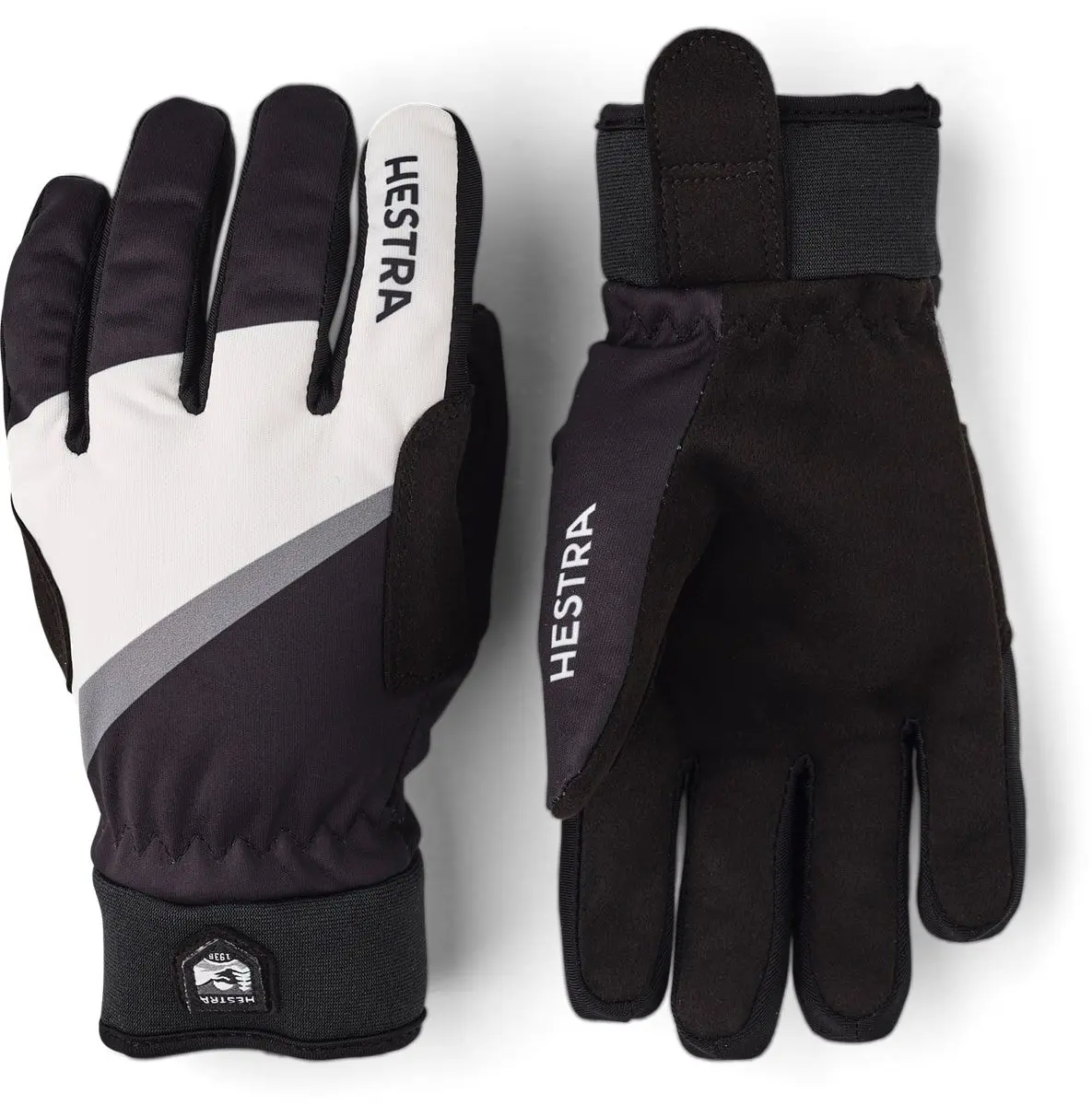 Hestra Tracker Jr. - 5 Finger Black Print