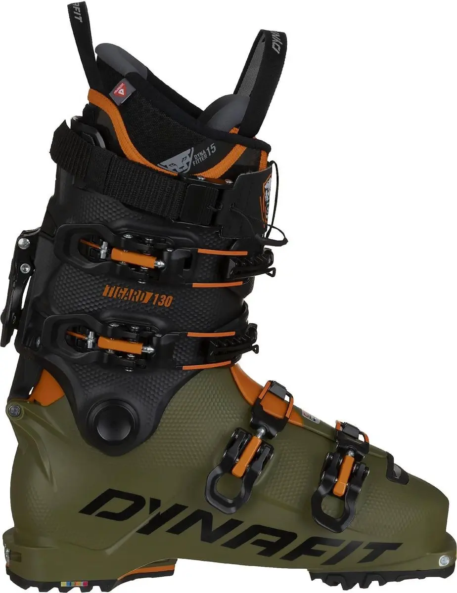 Dynafit Men's Tigard 130 Boot Capulet Olive/Fluo Orange