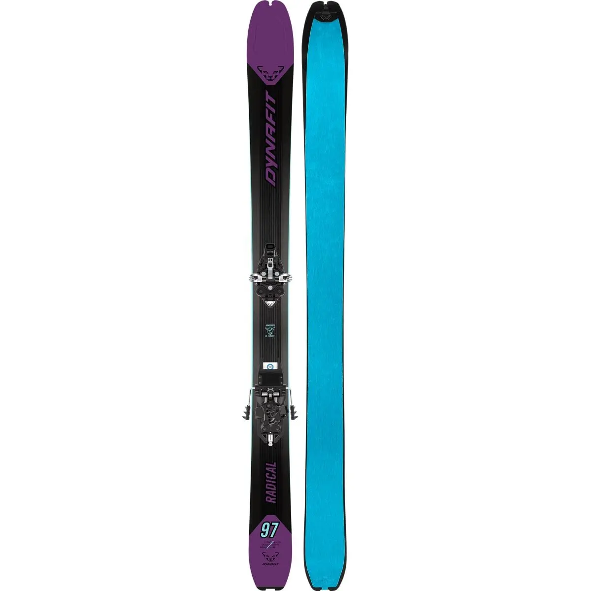 Dynafit Women's Radical 97 Ski Set Royal Purple