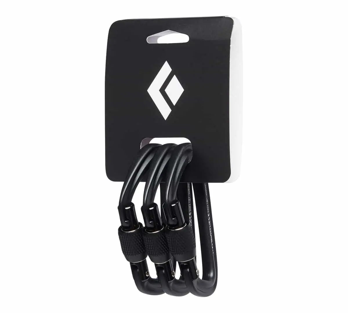 Black Diamond HotForge Screwgate 3 Pack Black
