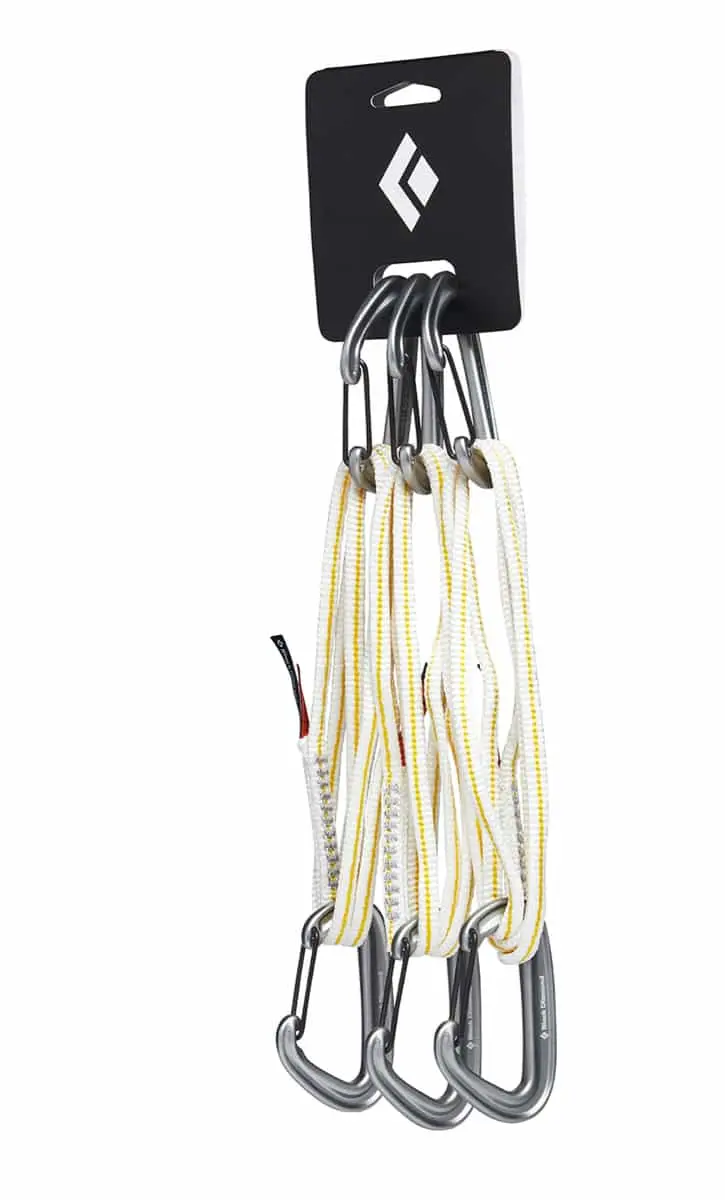 Black Diamond MiniWire Alpine Quickdraw 3 Pack Nocolour