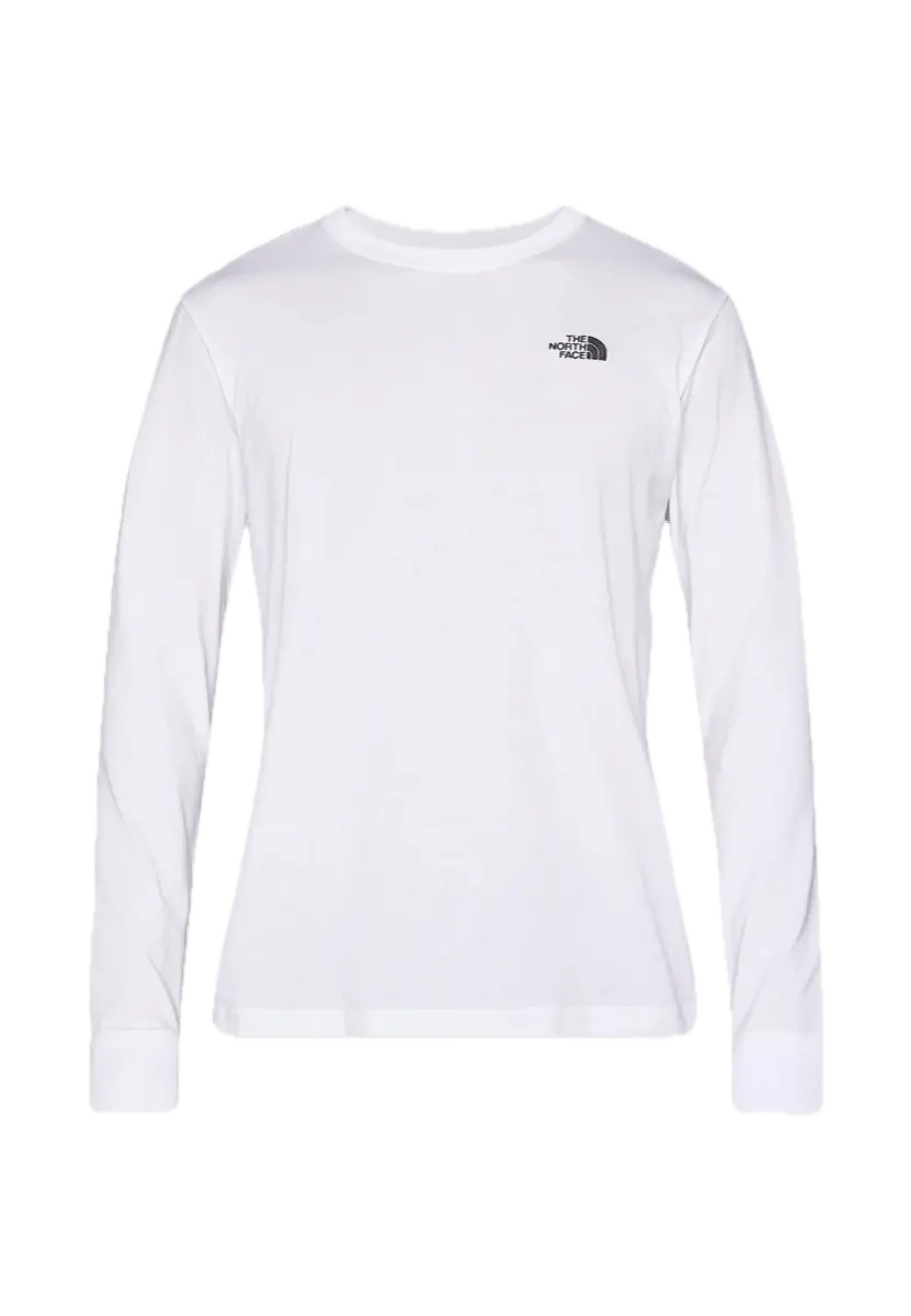 The North Face M Evolution Simple Dome Regular LS Tnf White