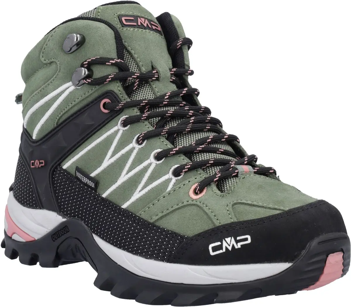CMP Rigel Mid Women's Waterproof Salvia-Stone
