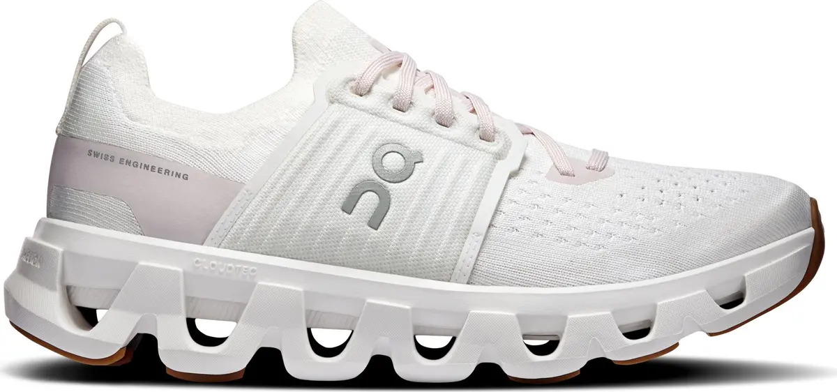 On Women's Cloudswift 4 White/Lily