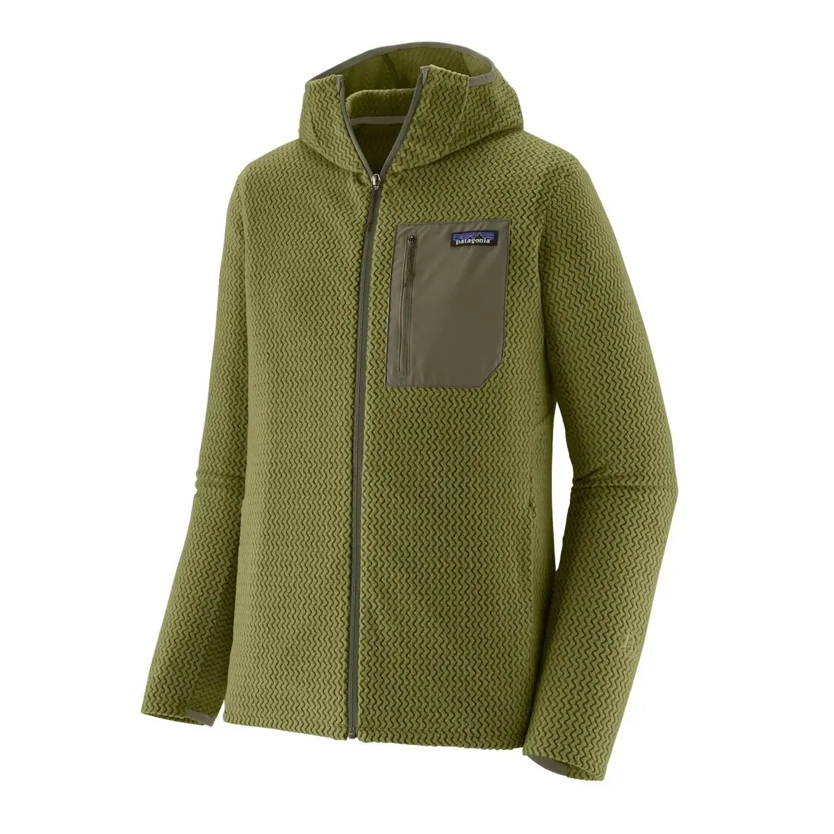 Patagonia Men's R1 Air Full-Zip Hoody Caper Green