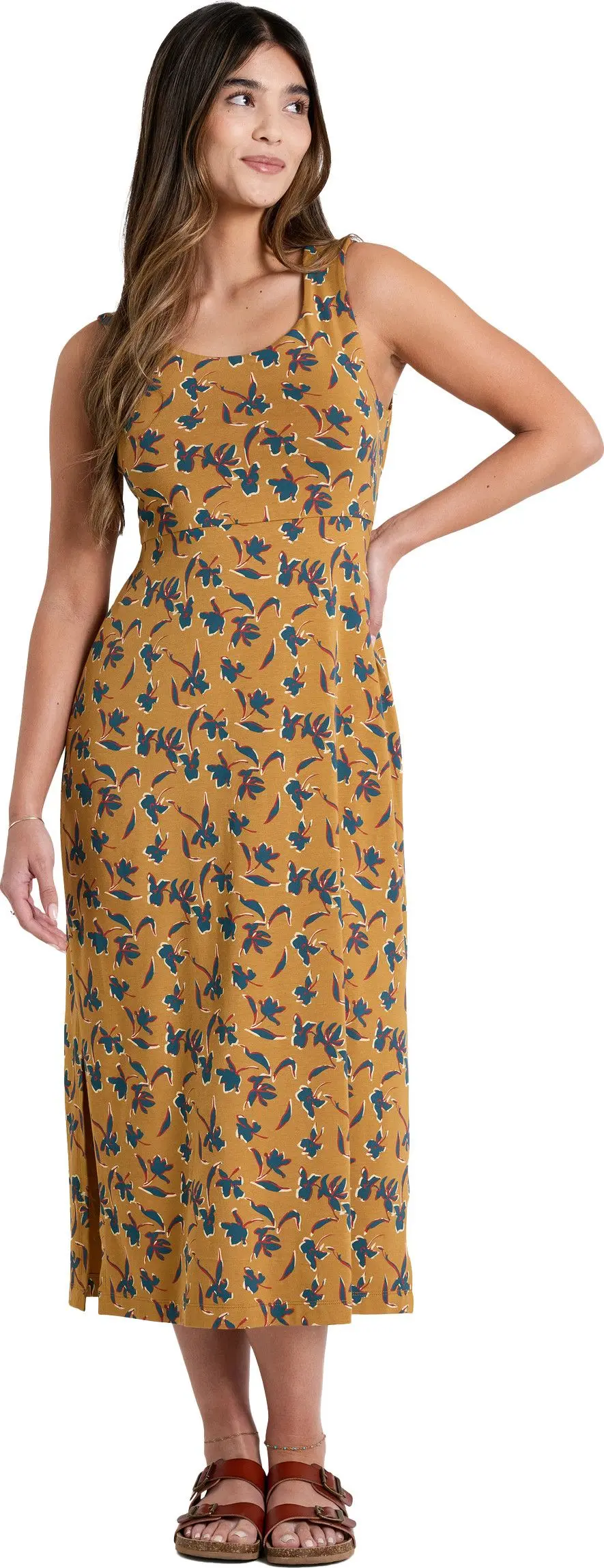 Kühl Lyra Midi Dress Tuscan Sun Print