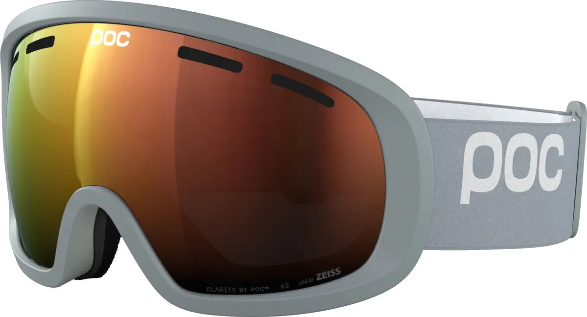 POC Fovea Mid Granite Grey/Partly Sunny Orange