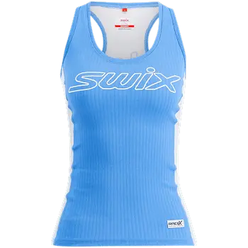 Swix Racex Light Singlet W Cloud Blue / Bright White