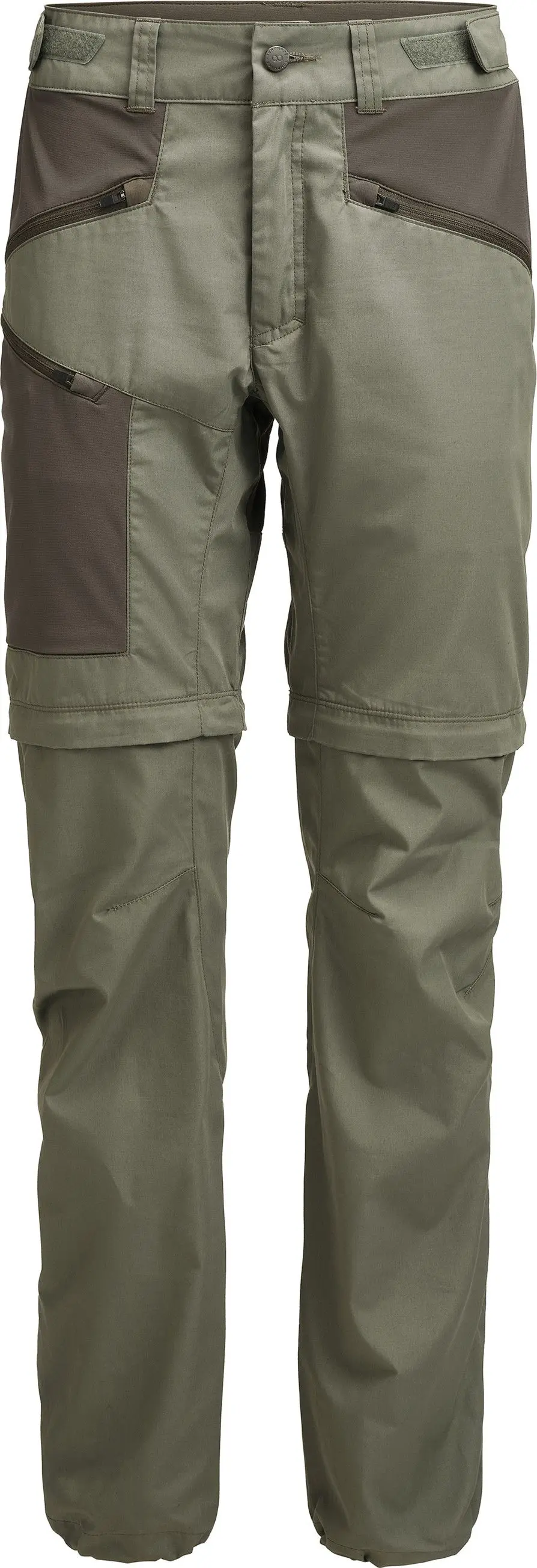 Lundhags Women's Tived Zip-Off Pant Aloe Green/forest Green