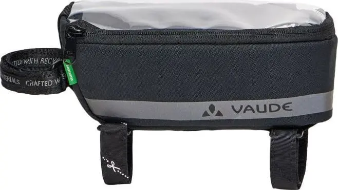 VAUDE Unisex Top Tube Phone Bag Black
