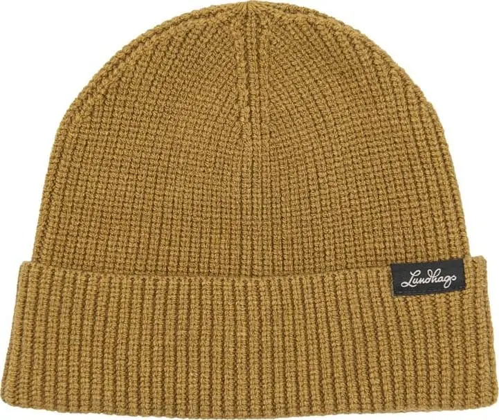 Lundhags Core Ribbed Beanie Hay