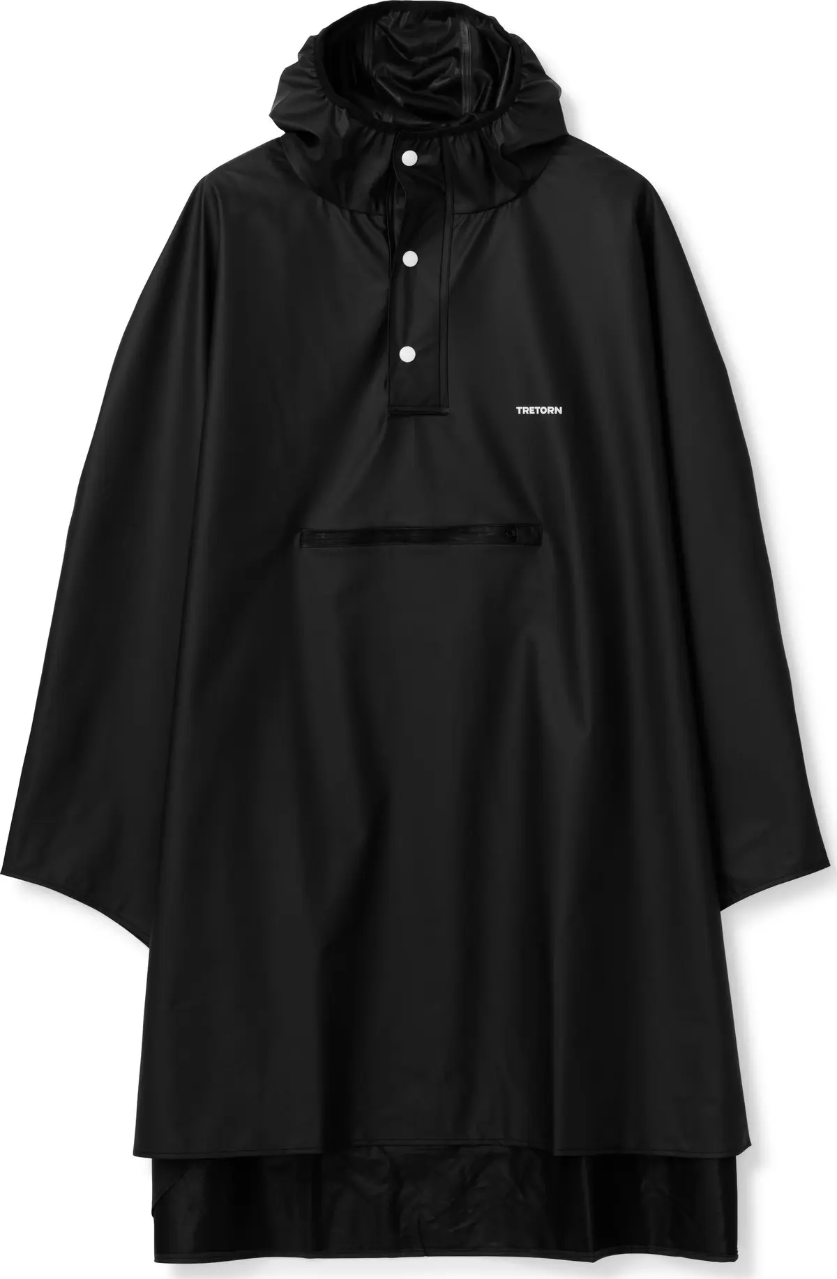 Tretorn PU Light Rainponcho Jet Black