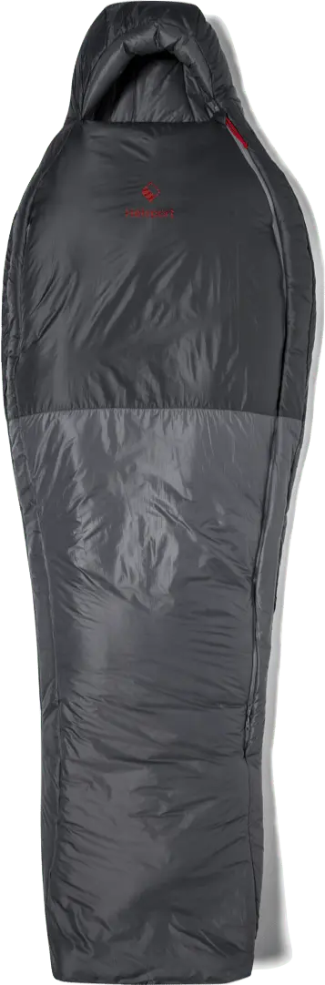 Helsport Explorer Pro Fiber 0 Sleeping Bag 200cm Smoky Grey / Ruby Red