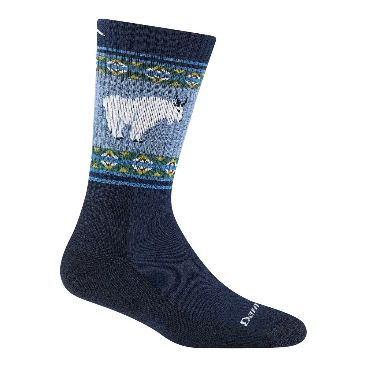 Darn Tough Women's Vanna Grizzle Boot Hiking Socks Goat Blue