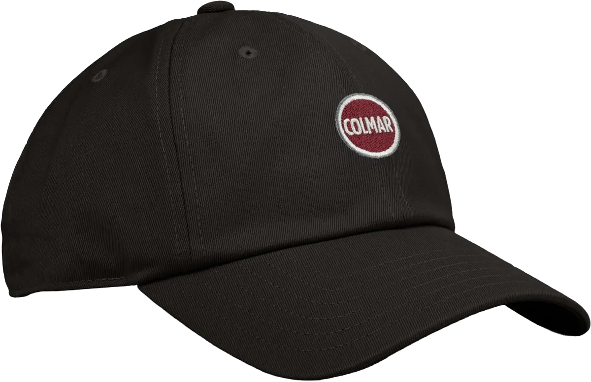 Colmar Unisex Baseball Cap With Embroidery Black