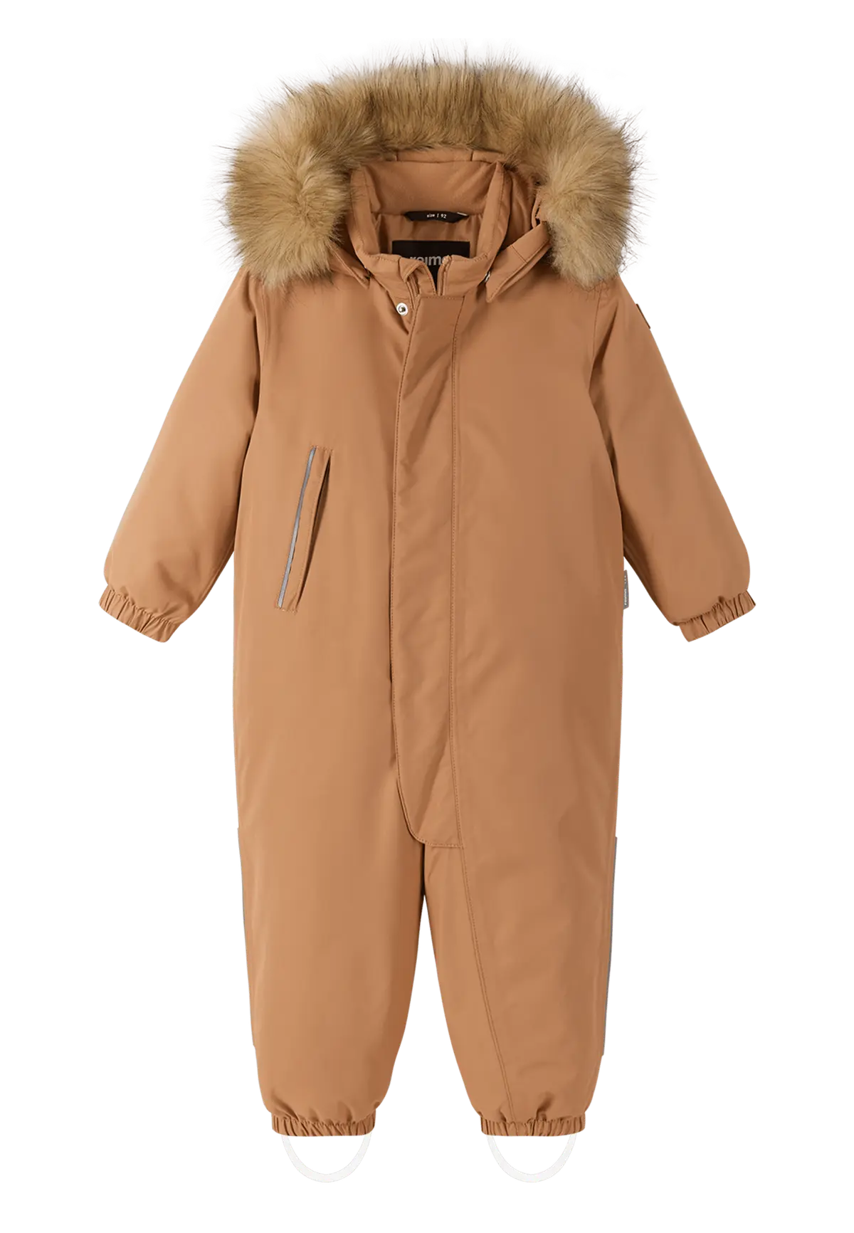 Reima Kids' Gotland Reimatec Winter Overall Peanut Brown