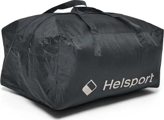 Helsport Pro Duffel 86l Dark Shadow / Ruby Red