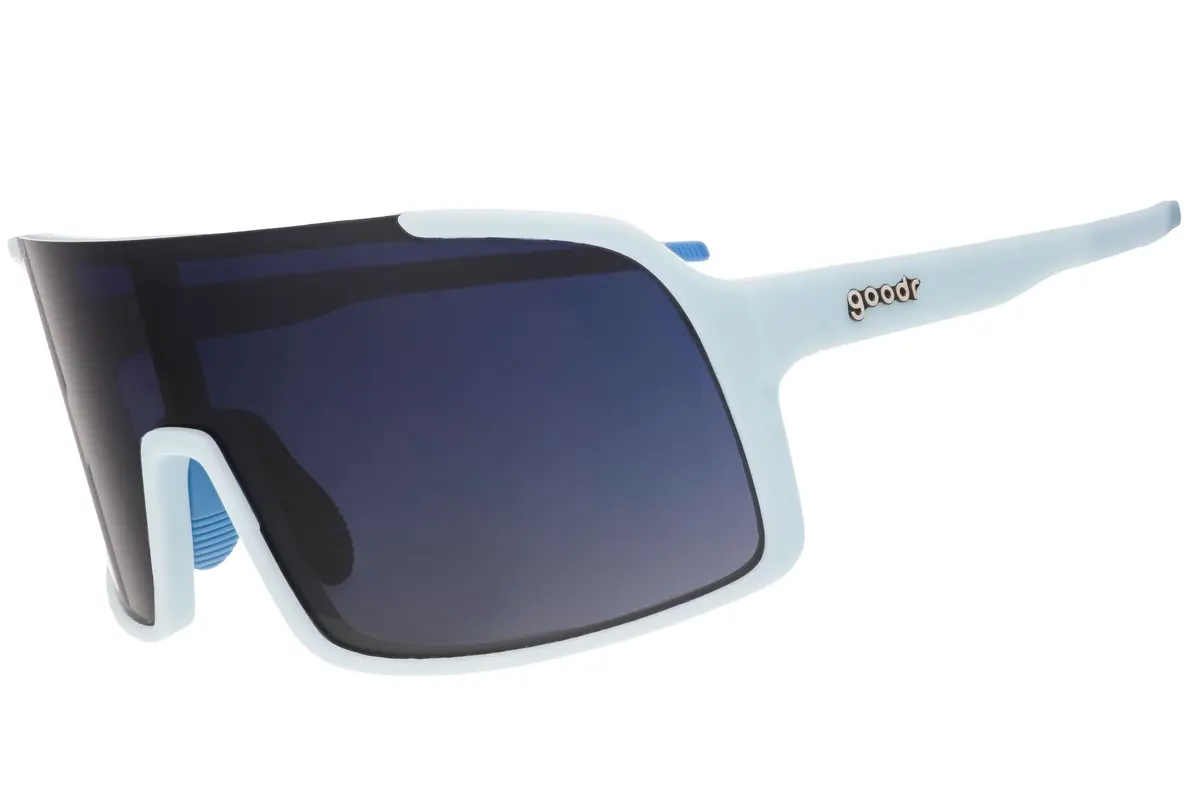 Goodr Sunglasses Kidnapped By A Cyborg White