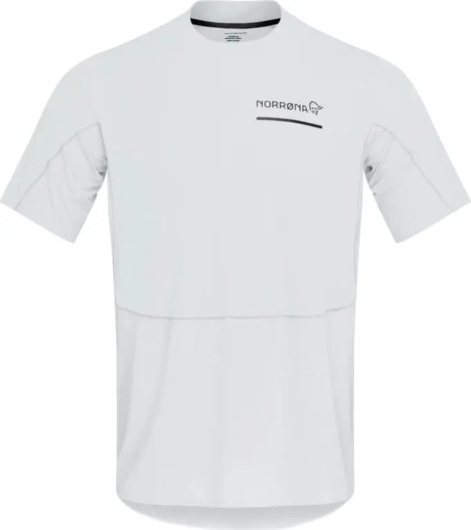 Norrøna Men's Senja Equaliser Lightweight T-Shirt Snow White