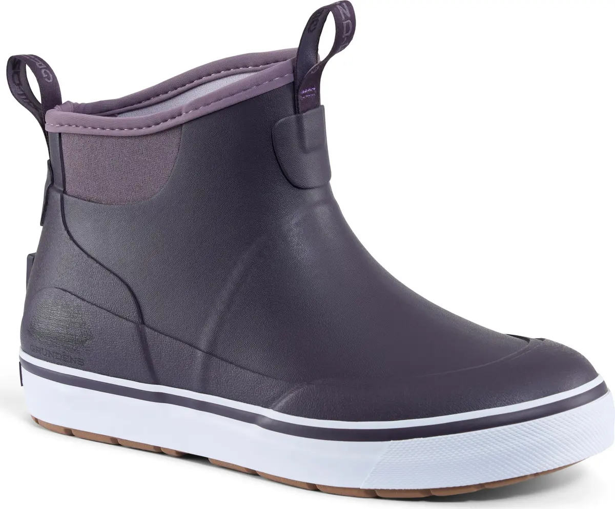 Grundéns Women's Deck Boss Ankle Boot Blue