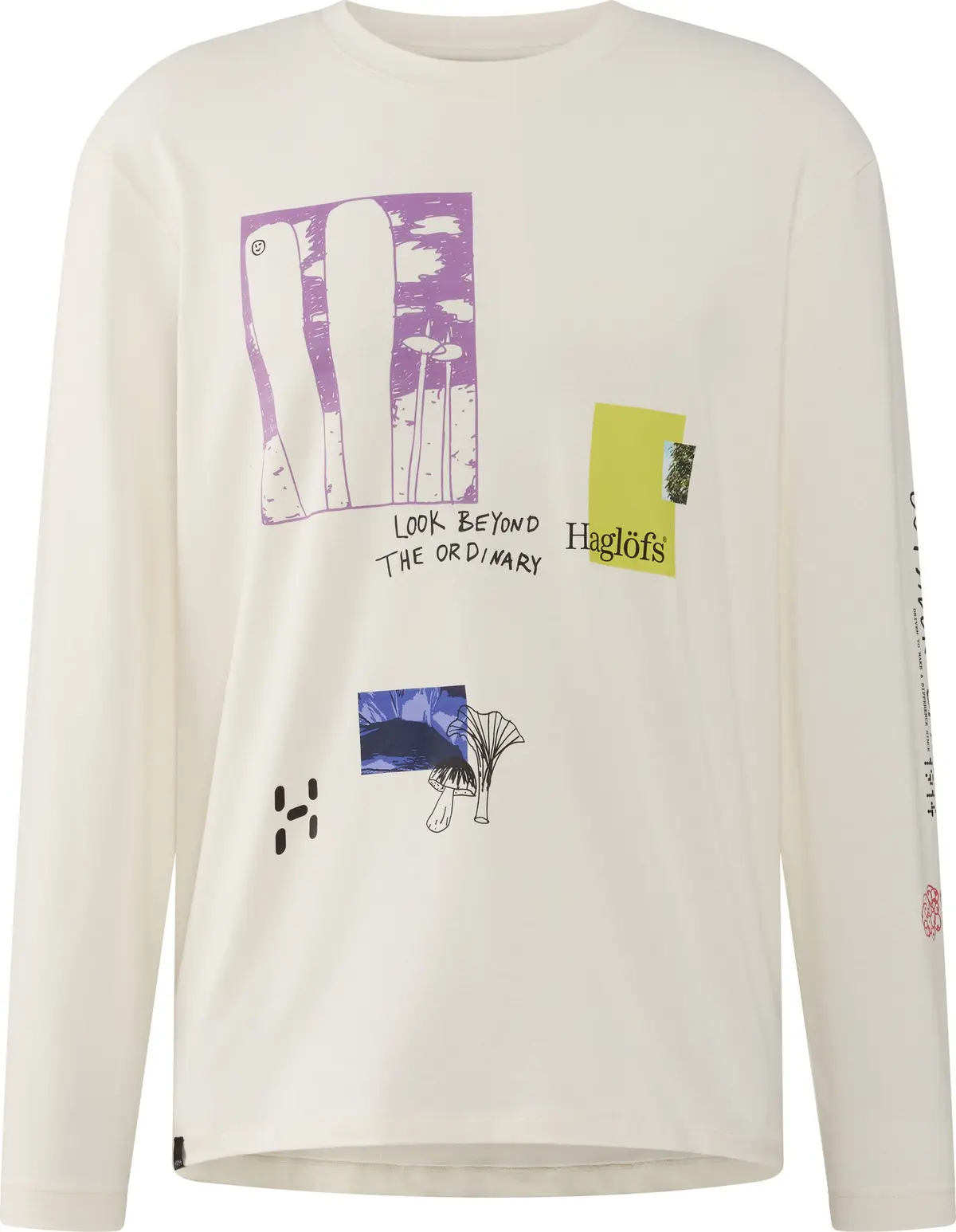 Haglöfs Men's Haglöfs Ls Tee Soft White 3