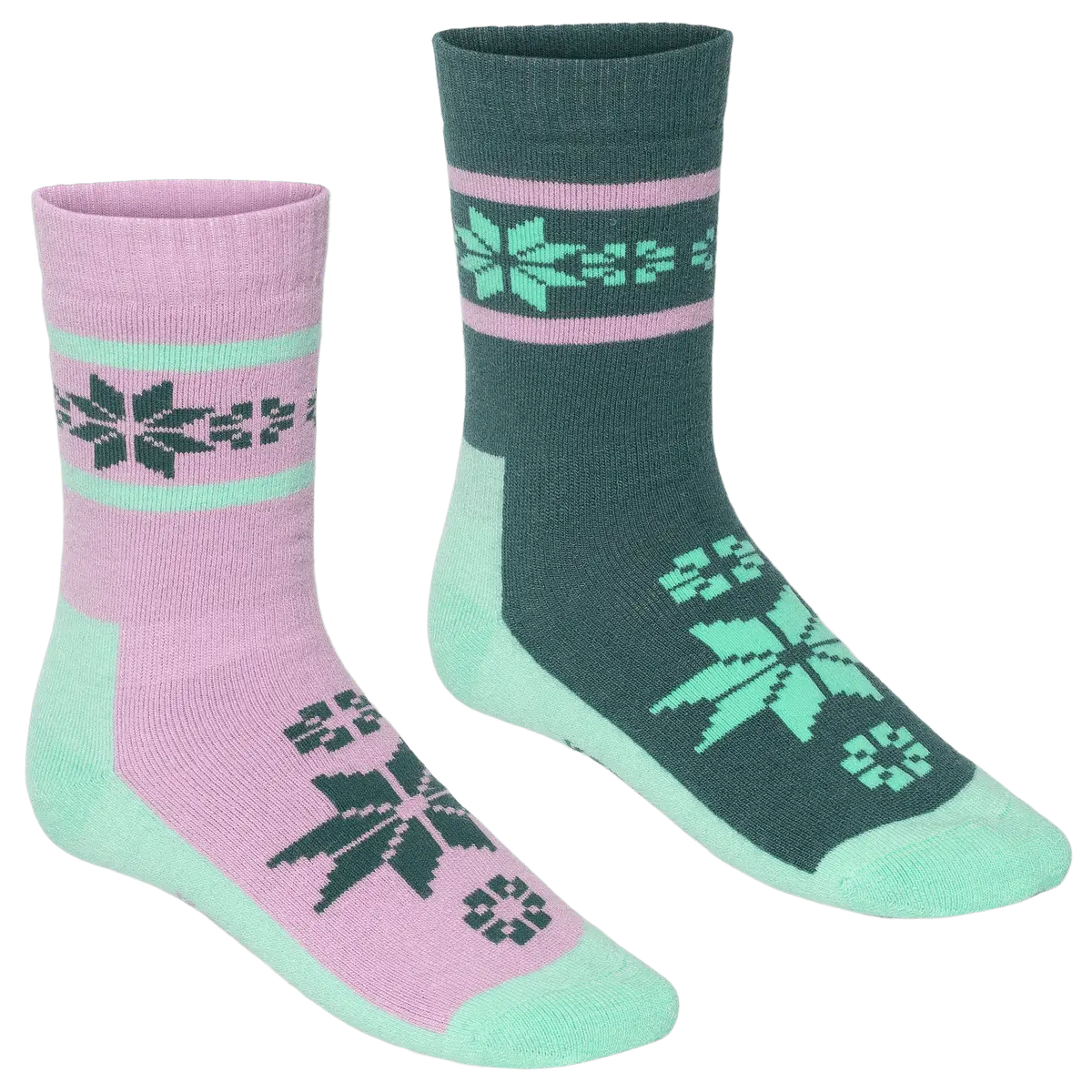Kari Traa Women's Rusa Wool Sock 2-pack Lily