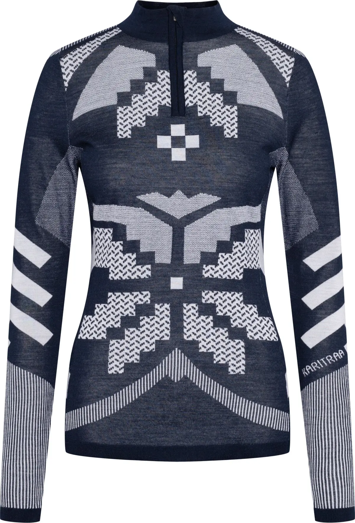 Kari Traa Women's Faith Half Zip Dark Navy Blue