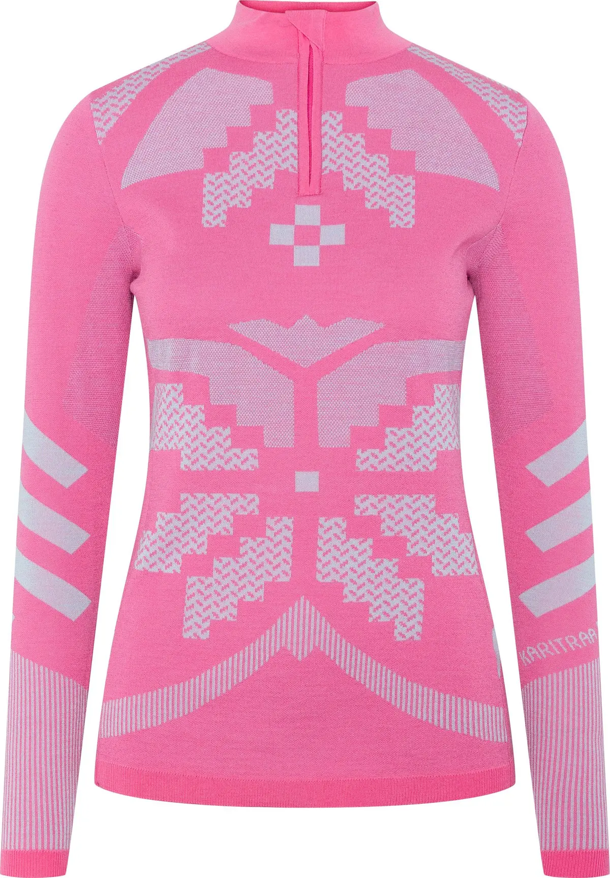 Kari Traa Women's Faith Half Zip Bright Pink