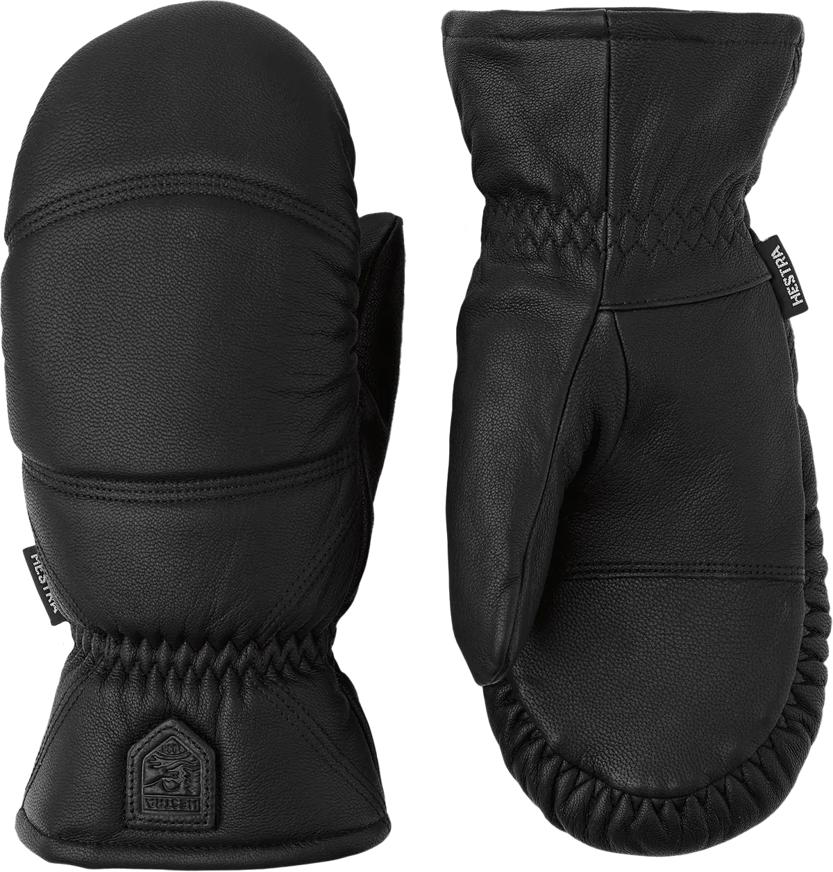 Hestra Leather Box Mitt Black