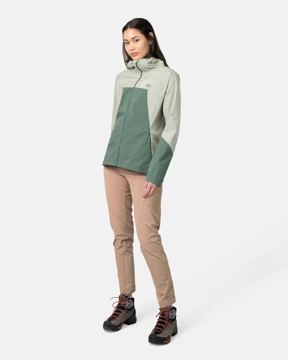 Kari Traa Women's Thale Shell Jacket Dusty Midtone Green