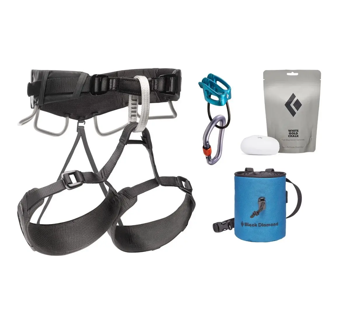 Black Diamond Momentum 4S Harness Package Anthracite