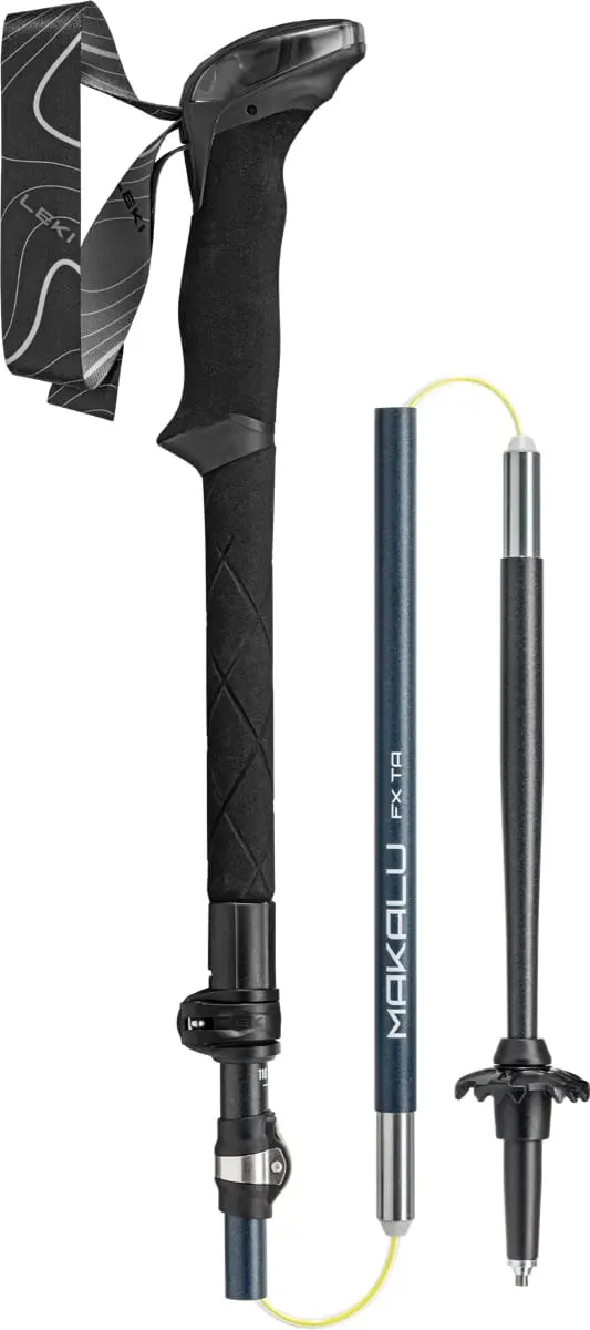 Leki Makalu Fx Ta Black-stone Blue Dark-white