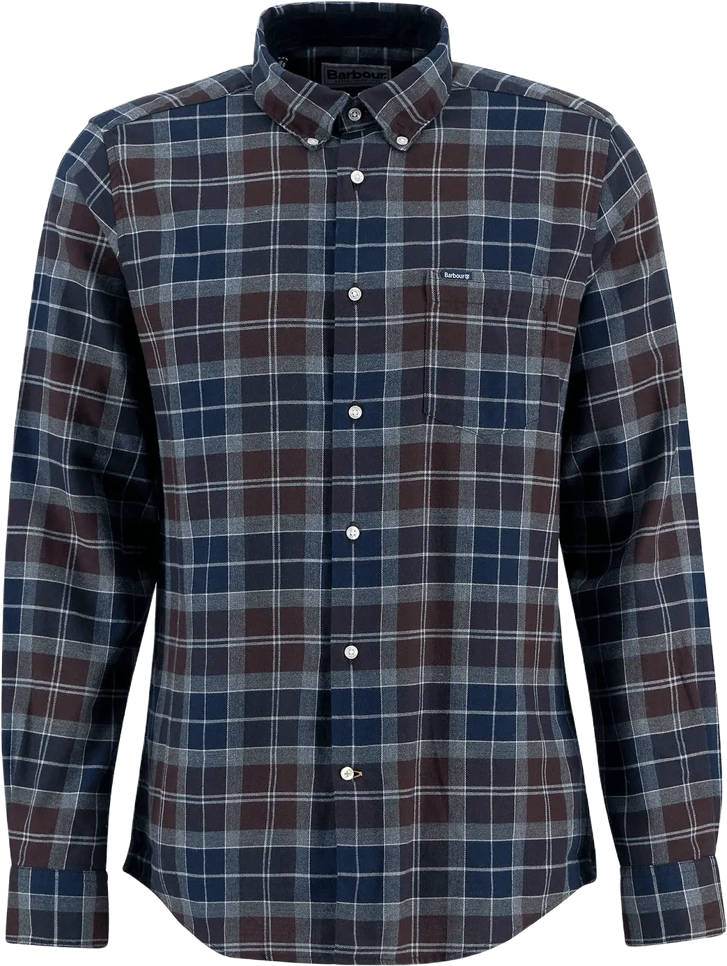 Barbour Men's Fortrose Tailored Shirt Midnight Oak Tartan