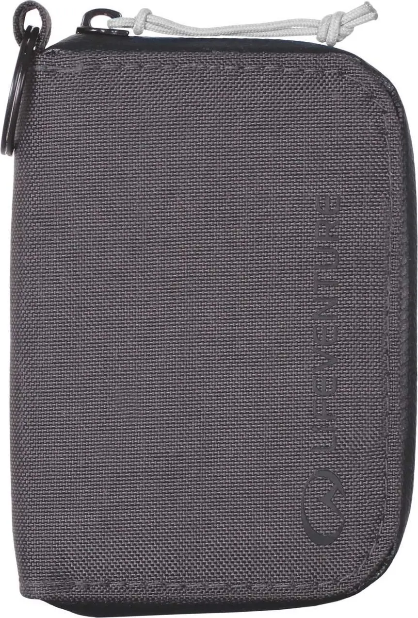Lifeventure RFiD Coin Wallet Grey