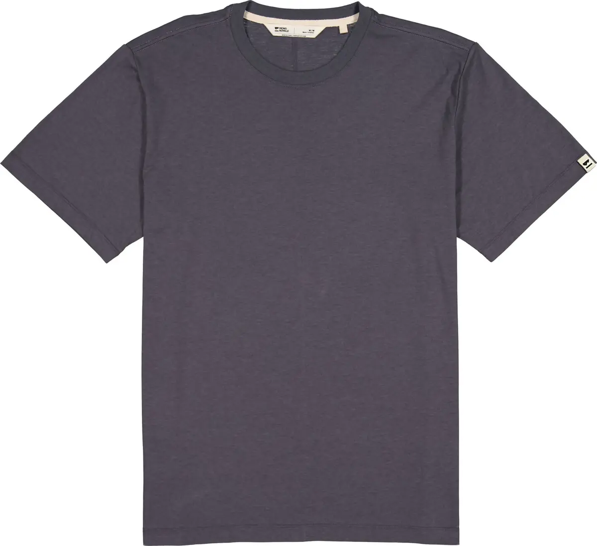 Mons Royale Men's Yonder Merino Organic Cotton T-Shirt Vintage Black