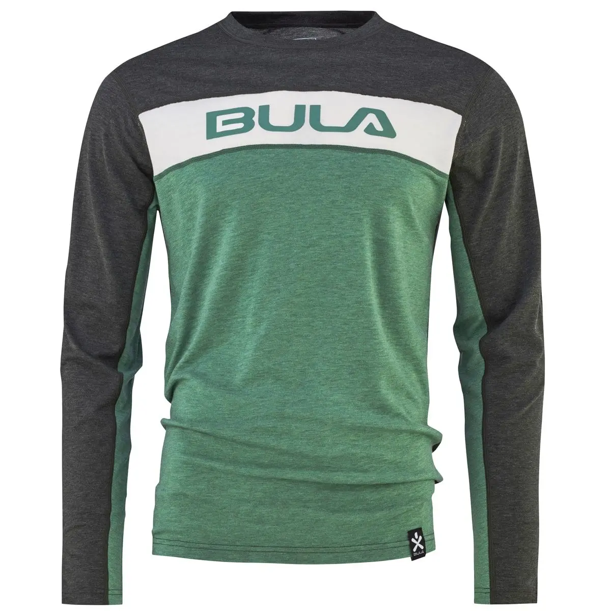 Bula Men's Retro Merino Wool Crew Ivy