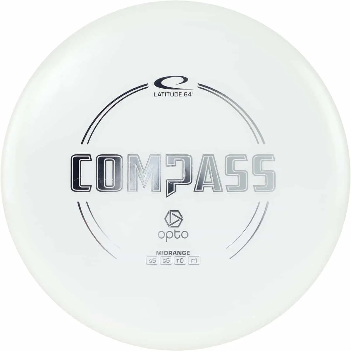 Latitude 64 Opto Midrange Compass, 177g+ White