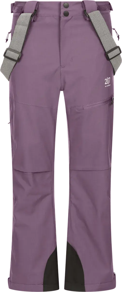 2117 of Sweden Juniors' Light Padded Ski Pant Lauker Grape