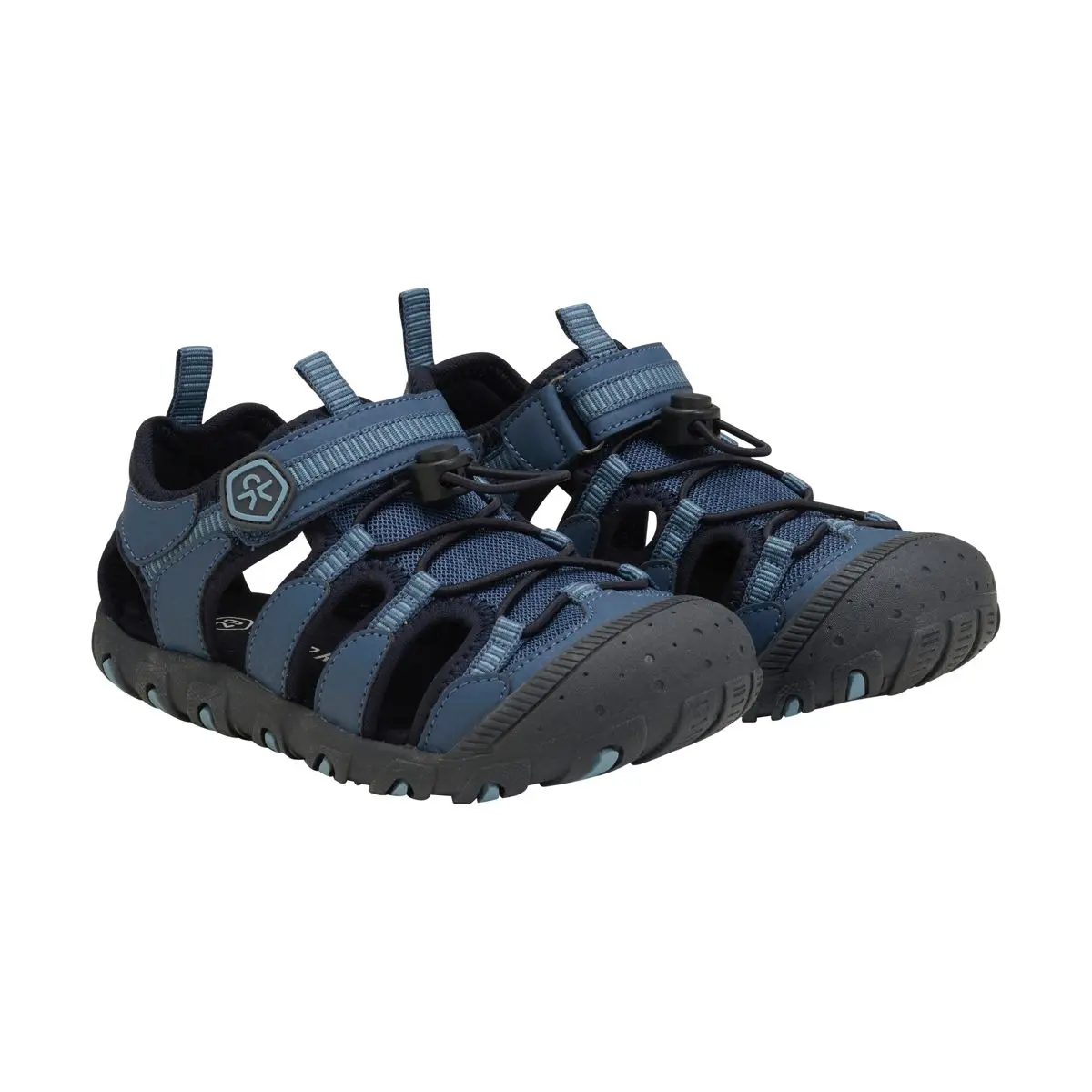 Color Kids Sandals Hiking W. Toe Cap Vintage Indigo