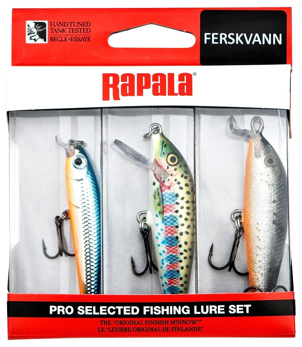 Rapala Ferskvannssett Rapala 3stk