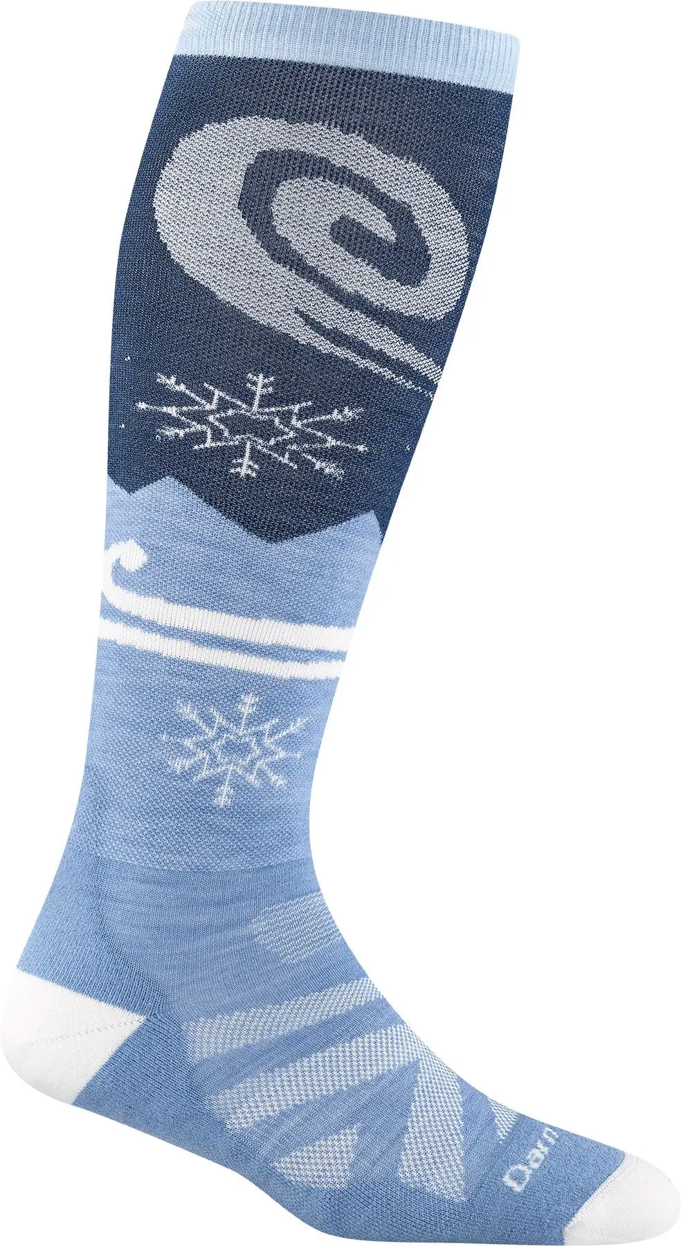 Darn Tough Women's Swirlwind Otc Lightweight With Cushion Midnight