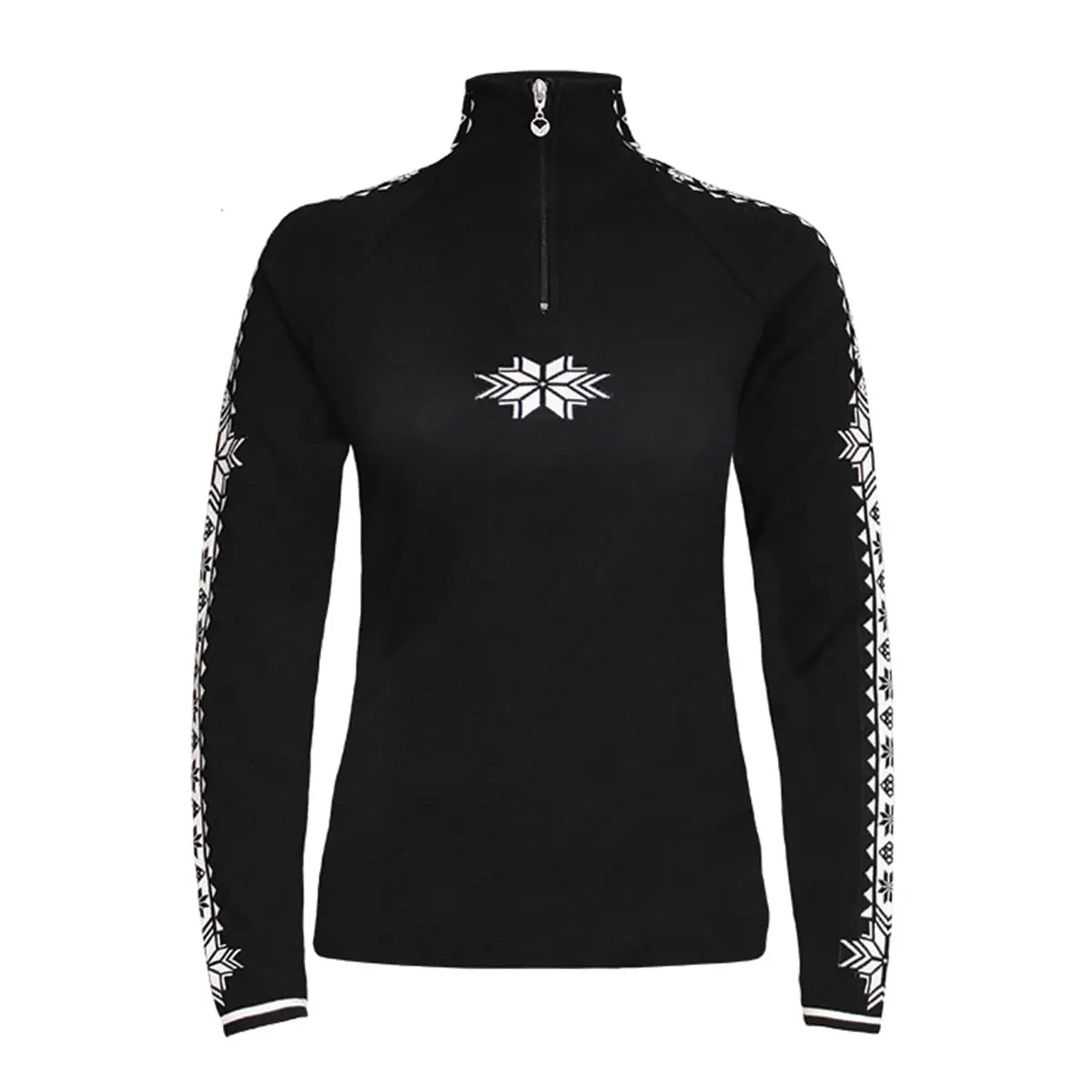 Dale of Norway Geilo Women's Sweater Black/Offwhite