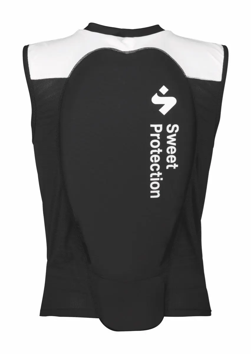 Sweet Protection Women's Back Protector Vest True Black/Snow White