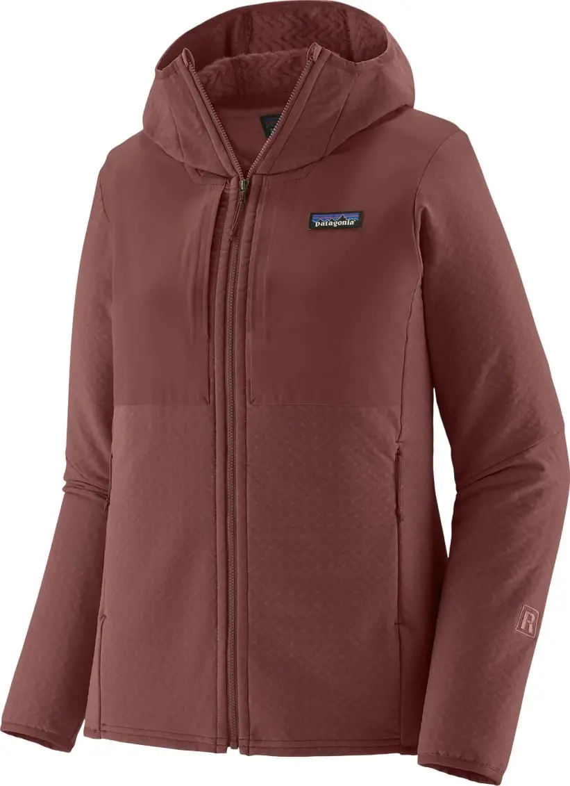 Patagonia W's R2 CrossStrata Hoody Dark Ruby