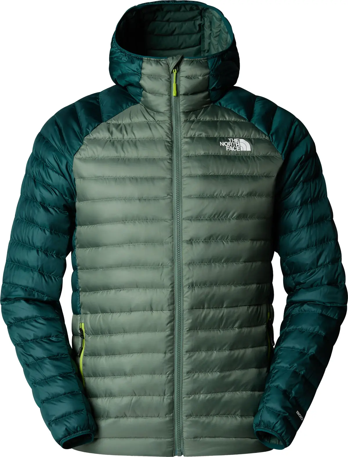 The North Face Men's Bettaforca Hooded Down Jacket Duck Green/Deep Nori