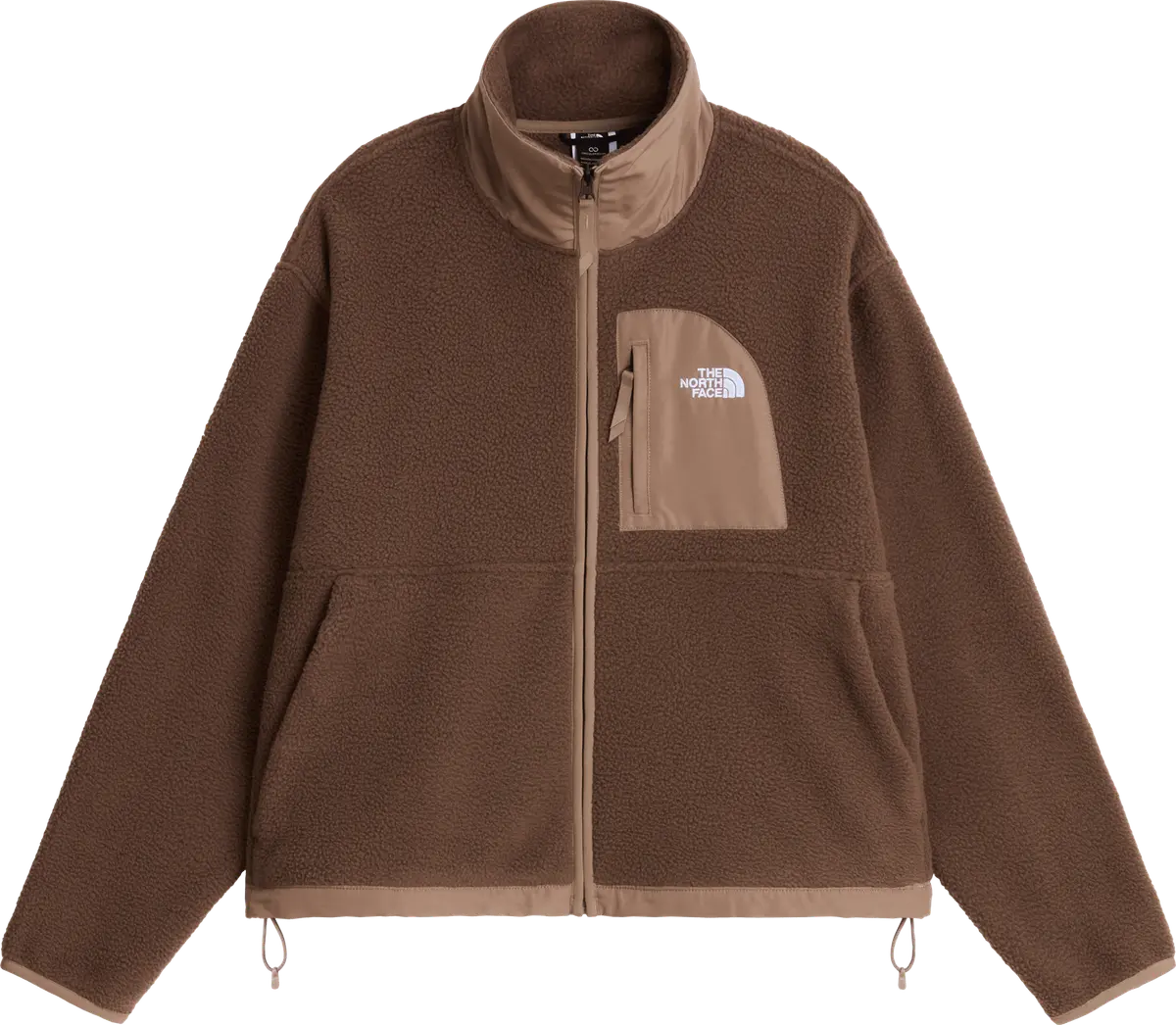 The North Face Women's Yumiori Off-Peak Full Zip Jacket Smokey Brown/Garnet