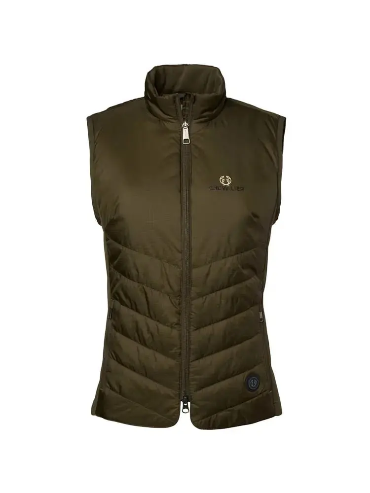Chevalier Ember Heat Vest Women Dark Forest Green